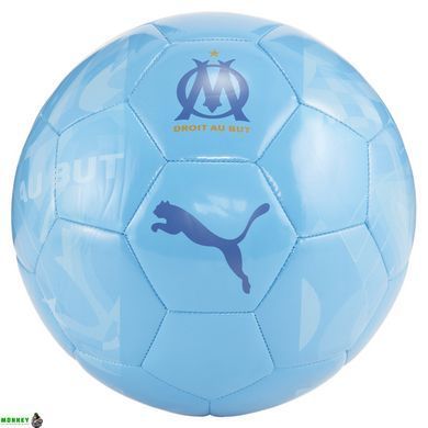 Футбольный мяч Puma OM Prematch Ball синий Уни 5