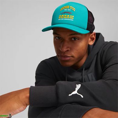 Кепка Puma Basketball Trucker Cap темно-аквамариновый Уни OSFA