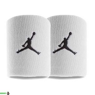 Напульсник Nike JORDAN JUMPMAN WRISTBANDS 2 PK білий Уні OSFM