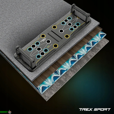 Дошка для віджимань Trex Sport TX-010PUB 12в1