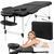 Массажный стол складной 4FIZJO Massage Table Alu W60 Black (P-5907739318374)