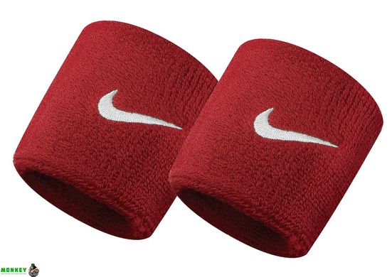 Напульсник Nike SWOOSH WRISTBANDS 2 PK VARSITY RED/WHITE красный Уни OSFM