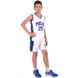 Форма баскетбольна підліткова NB-Sport NBA PHILA 25 BA-0927 M-2XL синій-білий