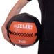 М'яч набивний для кросфіту волбол WALL BALL Zelart FI-5168-7 7кг чорний-помаранчевий