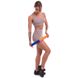 Роллер для йоги та пілатесу (мфр рол) масажний SP-Sport FI-0897 40см фіолетовий-рожевий