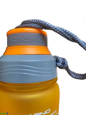 Пляшка для води CASNO 600 мл KXN-1116 Помаранчева