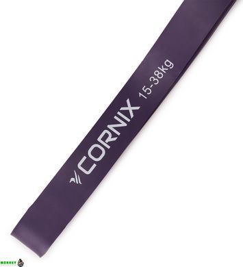 Эспандер-петля Cornix Power Band 2-38 кг (резина для фитнеса и спорта) набор 4 шт XR-0087