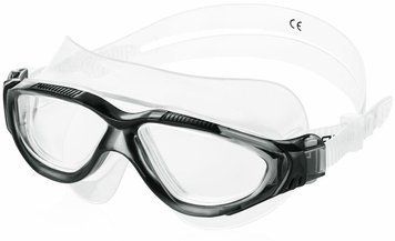 Окуляри для плавання Aqua Speed BORA 2523 чорний, прозорий Уні OSFM