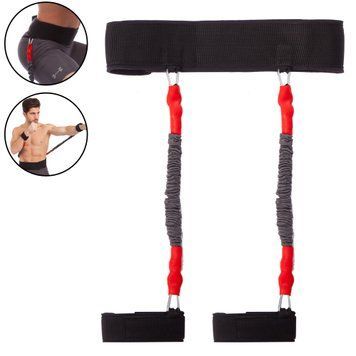 Тренувальна система для стрибків SP-Planeta HIGH JUMPING EXERCISER FI-3022 чорний-червоний