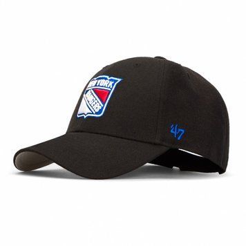 Кепка MVP 47 Brand NHL NEW YORK RANGERS чорний, сірий Уні OSFA