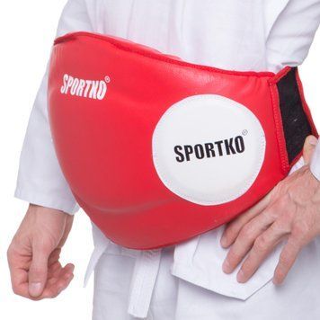 Пояс тренера SPORTKO SP-4709 Червоний розмір L