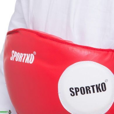 Пояс тренера SPORTKO SP-4709 Червоний розмір L