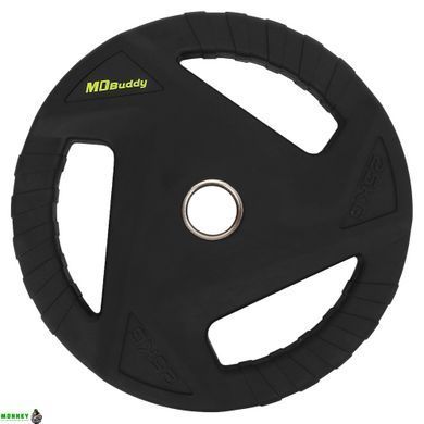 Млинці поліуретанові MD Buddy TA-9649-25 51мм 25кг чорний