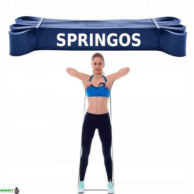 Эспандер-петля (резина для фитнеса и спорта) Springos Power Band 64 мм 37-46 кг PB0005