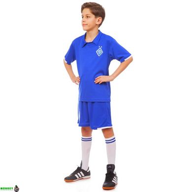 Форма футбольная детская с символикой футбольного клуба ДИНАМО КИЕВ гостевая 2019 SP-Sport CO-8098 XS-XL синий