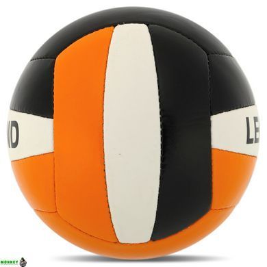 М'яч волейбольний LEGEND VECTOR VL-8445 №5 PU оранжевий-чорний