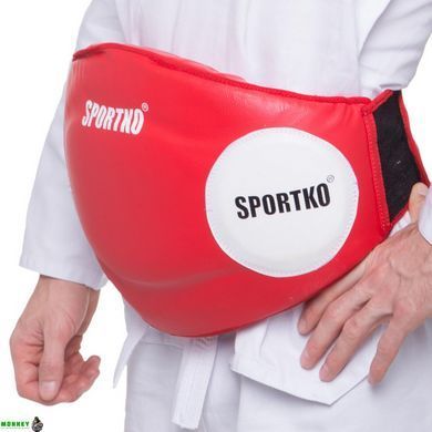 Пояс тренера SPORTKO SP-4709 Червоний розмір L