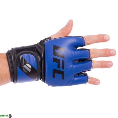 Рукавиці для змішаних єдиноборств MMA UFC Contender UHK-69142 L-XL синій