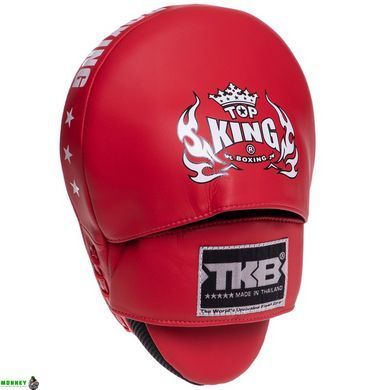 Лапа Изогнутая для бокса и единоборств TOP KING Super TKFMS Черный 2шт