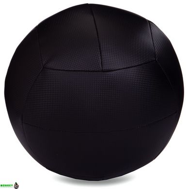 М'яч набивний для кросфіту волбол WALL BALL Zelart FI-5168-10 10кг чорний-синій