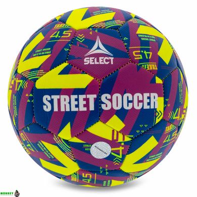 Мяч футбольный SELECT STREET SOCCER V23 №4,5 желтый-синий