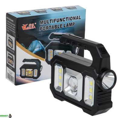 Ліхтар-прожектор переносний X-BALOG KJ-208 (пластик, LED, COB, на батарейках, р-р 14,5х17см)