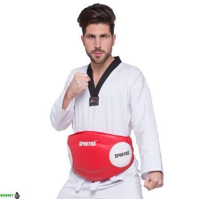 Пояс тренера SPORTKO SP-4709 Червоний розмір L