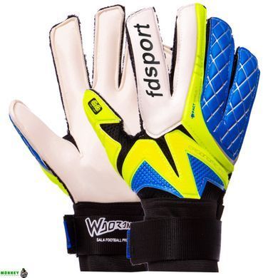 Рукавички юніорські воротарські FDSPORT FB-853B Синій-червоний 5 розмір (PVC)