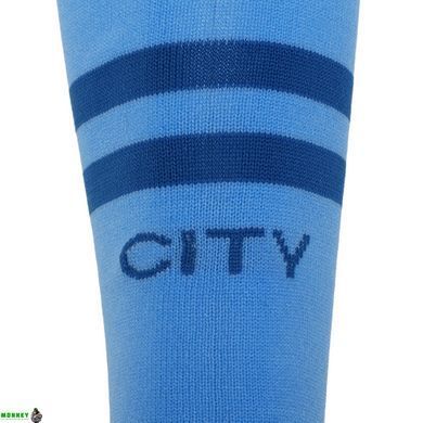 Гетри дитячі із символікою футбольного клубу SPOINT MANCHESTER CITY HOME 2024 ETM2419 розмір 32-39 блакитний