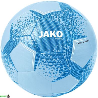 Футбольный мяч Jako Striker 2.0 голубой, синий Уни 3