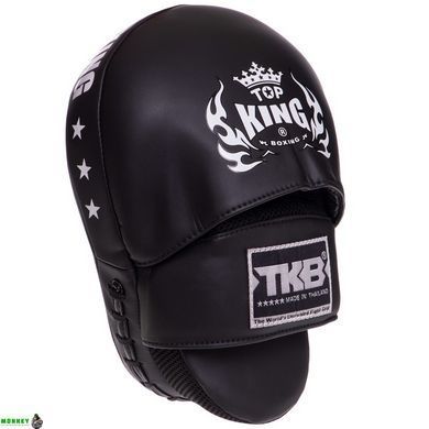 Лапа Изогнутая для бокса и единоборств TOP KING Super TKFMS Черный 2шт