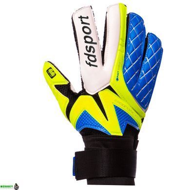 Рукавички юніорські воротарські FDSPORT FB-853B Синій-червоний 5 розмір (PVC)