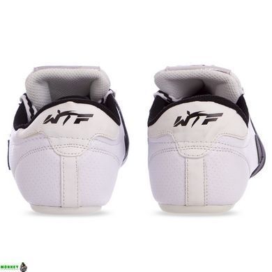 Степки для тхеквондо WTF SP-Sport OB-7031 41 (26,5см) білий-чорний