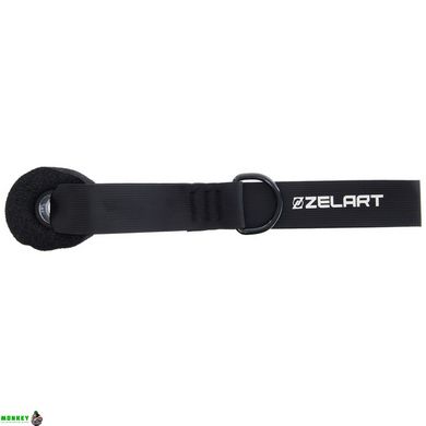 Эспандер трубчатый с ручками в защитном рукаве Zelart FI-7834-35 35LB нагрузка-16кг цвета в ассортименте