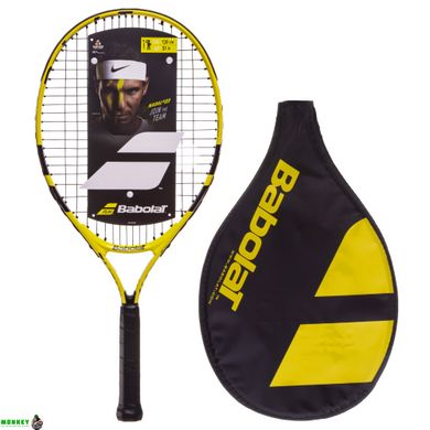 Ракетка для большого тенниса юниорская BABOLAT BB140248-191 NADAL JR 23 желтый
