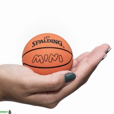 Мяч баскетбольный Spalding SPALDEENS MINI оранжевый Уни 5,5 см