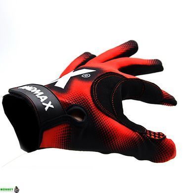 Рукавички для фітнесу MadMax MXG-101 X Gloves Black/Grey/Red L
