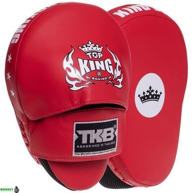 Лапа Изогнутая для бокса и единоборств TOP KING Super TKFMS Черный 2шт