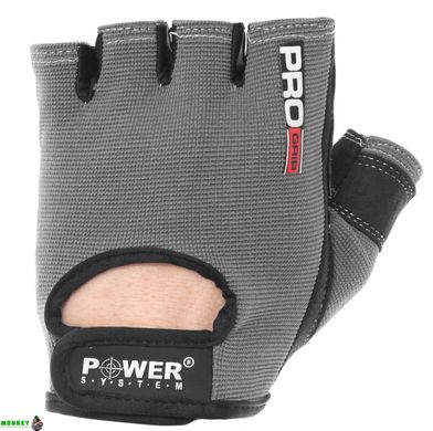 Перчатки для фитнеса и тяжелой атлетики Power System Pro Grip PS-2250 Grey S