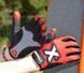 Рукавички для фітнесу MadMax MXG-101 X Gloves Black/Grey/Red L