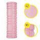 Массажный ролик Cornix EVA 45 x 14 см (валик, роллер) XR-0037 Light Pink