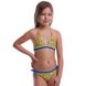 Купальник для плавання роздільний дитячий ARENA CATGIRL AR-15675 віком 8-14 років (поліамід, еластан, кольори в асортименті)