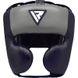 Боксерский шлем RDX Leather Pro Blue L