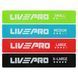 Набір фітнес гумок 4шт LivePro RESISTANCE LOOPS BANDS