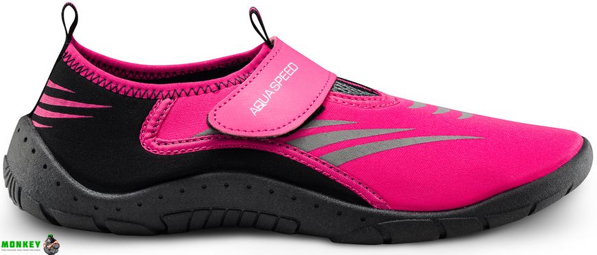 Аквашузи Aqua Speed ​​AQUA SHOE MODEL 27C 7620 рожевий, сірий, чорний Уні 36