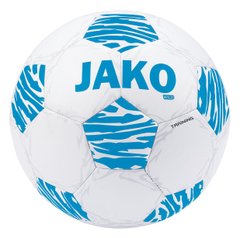 Мяч футбольный Jako Training ball Wild белый, синий Уни 5