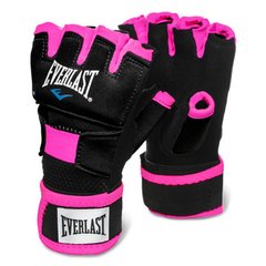 Бинты-перчатки Everlast EVERGEL HAND WRAPS черный, розовый Уни M/L