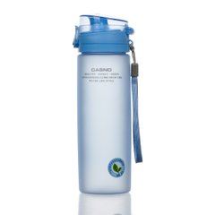 Пляшка для води CASNO 650 мл KXN-1157 Блакитна