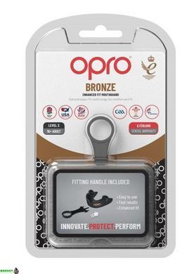 Капа OPRO Bronze доросла (вік 11+) Black (art.102500001)