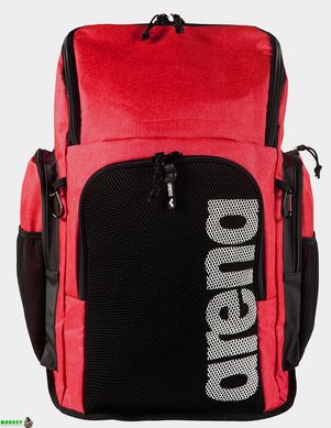 Рюкзак Arena TEAM BACKPACK 45 45L червоний, чорний Уні 52x35x27 см